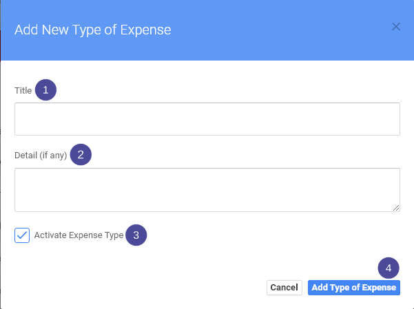 Info about  current month expenses